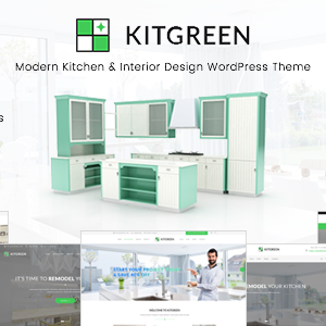 KitGreen - Interior and Kitchen Design WordPress Theme